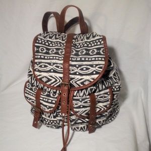 Charlotte Ross Backpack leather straps EUC